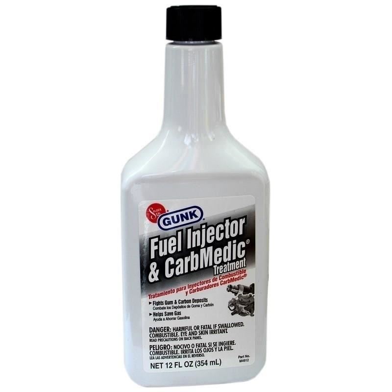 Gunk gasoline additive for injectors and carburator cleaning , 354 ml