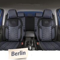 Set Huse Scaune Auto Panda Berlin, gri petrol, 11 piese