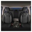 Set Huse Scaune Auto Panda Prestige, Negru-Gri, 11 piese