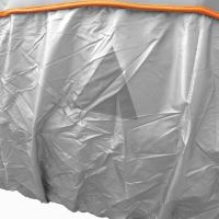 Waterproof tarpaulin with hail protection for Alfa Romeo 159 - RoGroup, 3 layers, gray