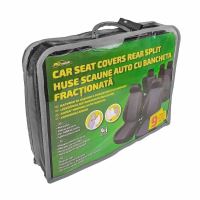 Huse Scaune Auto RoGroup cu airbag pt bancheta rabatabila fractionata, 9 bucati