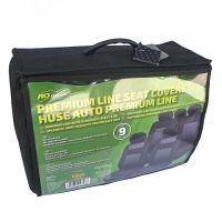 Huse Scaune Auto RoGroup Premium Line, pentru bancheta rabatabila, 9 bucati
