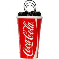 Odorizant Auto Airpure forma pahar plastic 3D Coca -Cola Original