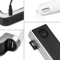 Modulator FM Handsfree Bluetooth Siegbert CARG7, USB, card SD, culoare gold
