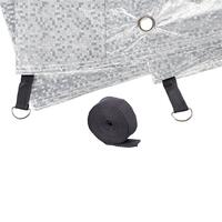 Husa auto exterioara, impermeabila, 3 straturi, cu buzunare oglinzi, fermoare usi si benzi reflectorizante, marimea M