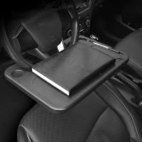 Masuta auto multifunctionala Siegbert, fixare pe volan, negru