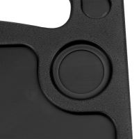 Masuta auto multifunctionala Siegbert, fixare pe volan, negru