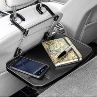 Masuta auto multifunctionala Siegbert, fixare pe volan si tetiera, negru