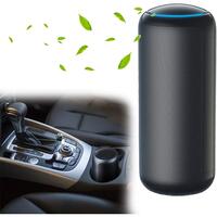 Purificator aer pentru auto 5W, filtru carbon activ si HEPA, alimentare USB-C