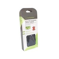 Husa volan din piele naturala, cu ac si ata, 37-39 cm, negru