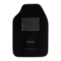 Set 4 Covorase mocheta MOMO Black, negru