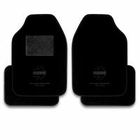 Set 4 Covorase mocheta MOMO Black, negru