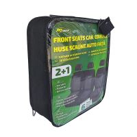 Huse scaune autoutilitara 2+1 RoGroup, negru-gri