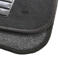 Set Covorase Auto Universale Custo Alu, Mocheta, negru, 4 buc