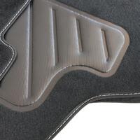 Set Covorase Auto Universale Custo Pol Riga, Mocheta, negru, 5 buc