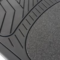 Set covorase auto universale CUSTO POL New Touring, PVC, ajustabile, negru, 4 bucati