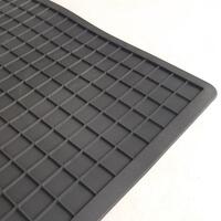 Covoras spate rectangular CUSTO POL, PVC, 60x50 cm, negru, 1 bucata