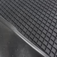 Covoras fata CUSTO POL, PVC, 58X49.5 cm, negru, 1 bucata