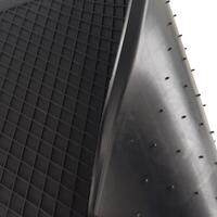 Covoras spate CUSTO POL, PVC, 41x36 cm, negru, 1 bucata