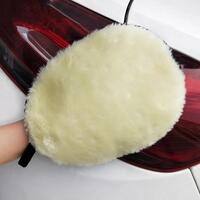 Laveta tip manusa, imitatie cashmere, pentru curatat si lustruit caroseria 