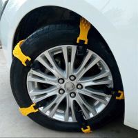 Set 10 bucati benzi antiderapante pentru zapada, cu insertii metalice