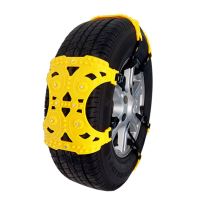 Set 6 bucati dispozitive antiderapante pentru zapada, late, cu insertii metalice