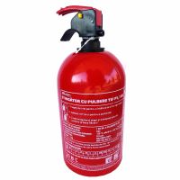 Kit siguranta auto RoGroup – trusa medicala, 2 x triunghi, stingator, vesta + geanta depozitare