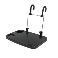 Masuta auto multifunctionala Siegbert, fixare pe volan si tetiera, negru