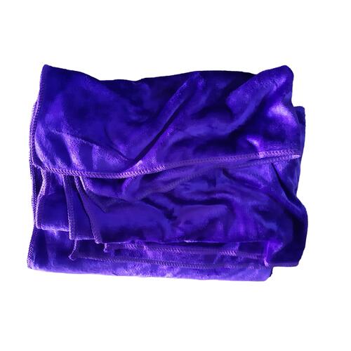 Laveta din microfibra pentru sters caroseria, 60 cm x 160 cm, violet