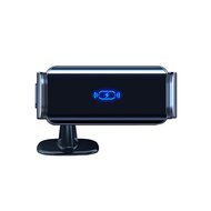 Car holder for phone with sensor and automatic fixing, black