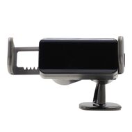 Car holder for phone with automatic fixing, black