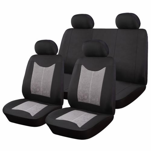 Schweden-Polyester-Autositzbezüge, für Klappbank, 9-tlg