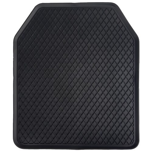 Covoras fata CUSTO POL, PVC, 58X49.5 cm, negru, 1 bucata